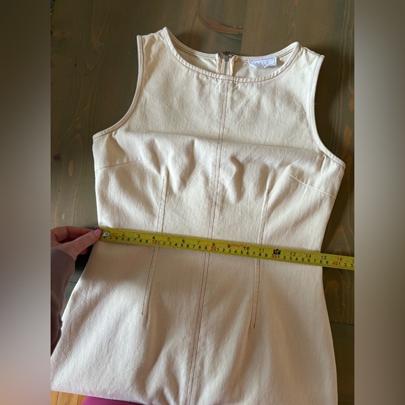 Sage The Label Cream Midi Dress Size Small - Picture 7 of 7